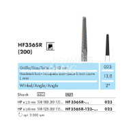 Milling Burs (Cone Cutter) HP #HF356SR-023