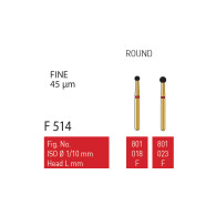 Gold Diamond Burs (Fine) #801