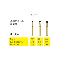 Gold Diamond Burs (Extra Fine) #801