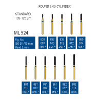 Gold Diamond Burs (Standard) #838, 880, 881, 882