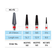 MC Denture Burs (Acrylic & Metal)