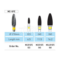 MC Denture Burs (Acrylic & Metal)