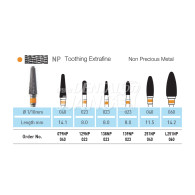 Denture Bur (Toothing Extrafine-Non Precious Metal)