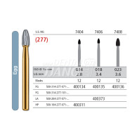 Jet Carbide bur FG #7404, 7406, 7408