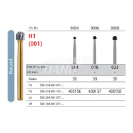 Jet Carbide bur FG #9004, 9006, 9008