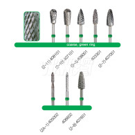 Denture Bur #Coarse (Green Ring)