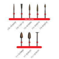 Diamond Bur #Fine (Red Ring)