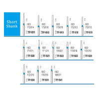 Diamond Bur Short shank (Standard) #TF