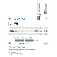 Ceramic Denture Bur #K79ACR-040