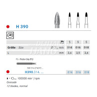 Composite Finishing Bur #H390