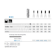 Long Shank Bur FG LS #559-014